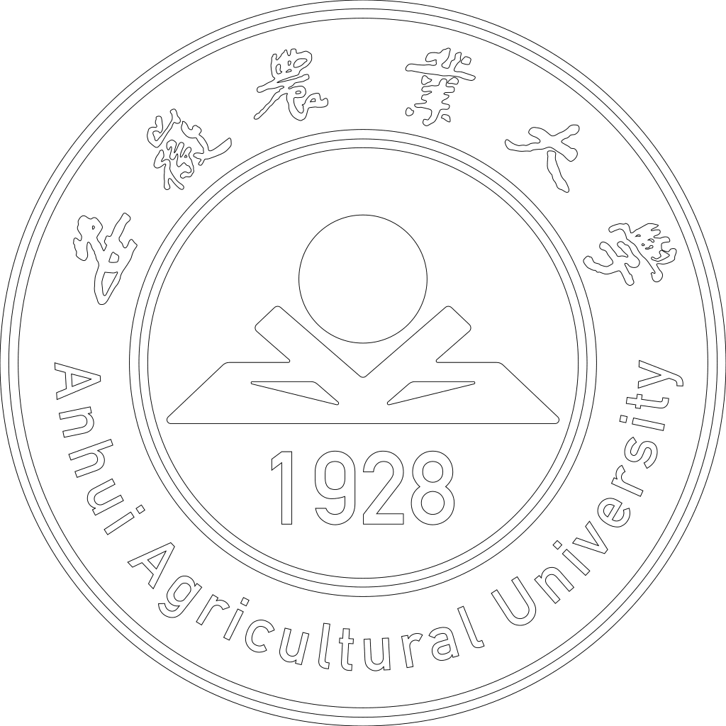 安徽农业大学校徽轮廓图