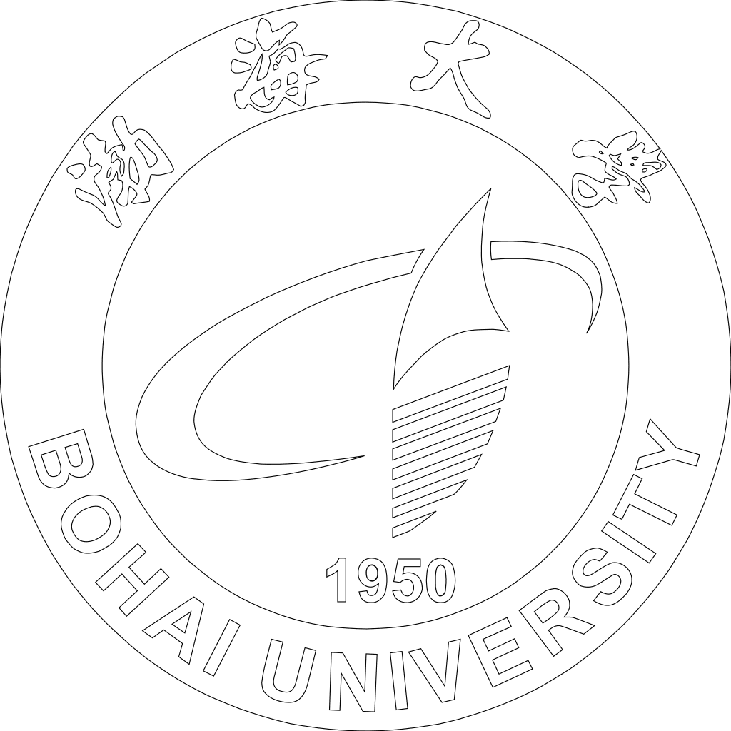 渤海大学校徽轮廓图