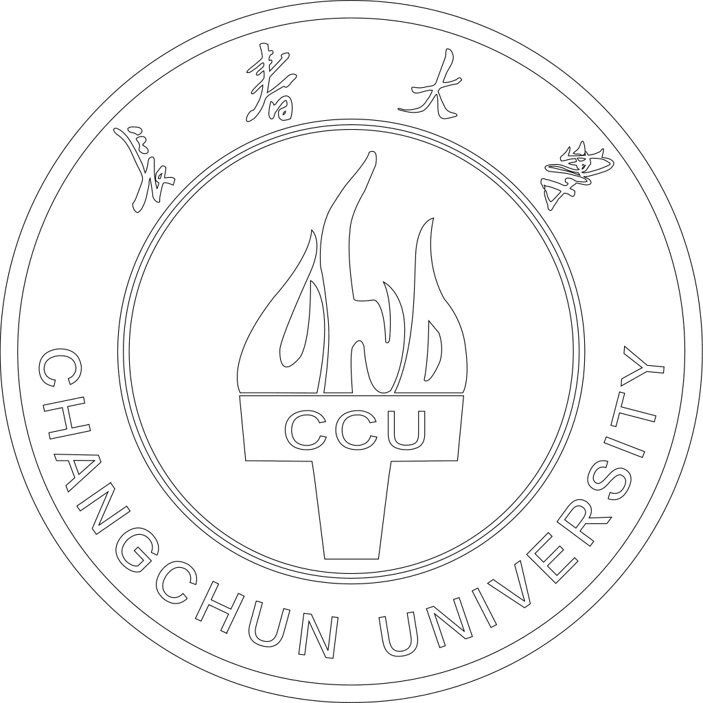 长春大学校徽轮廓图