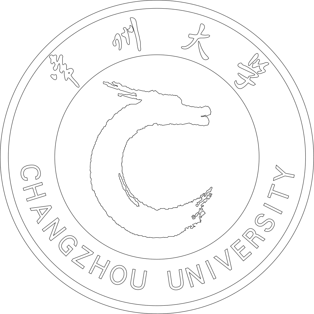 常州大学校徽轮廓图