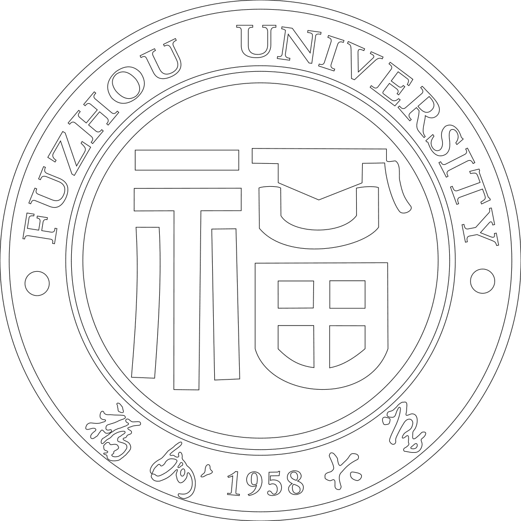 福州大学校徽轮廓图