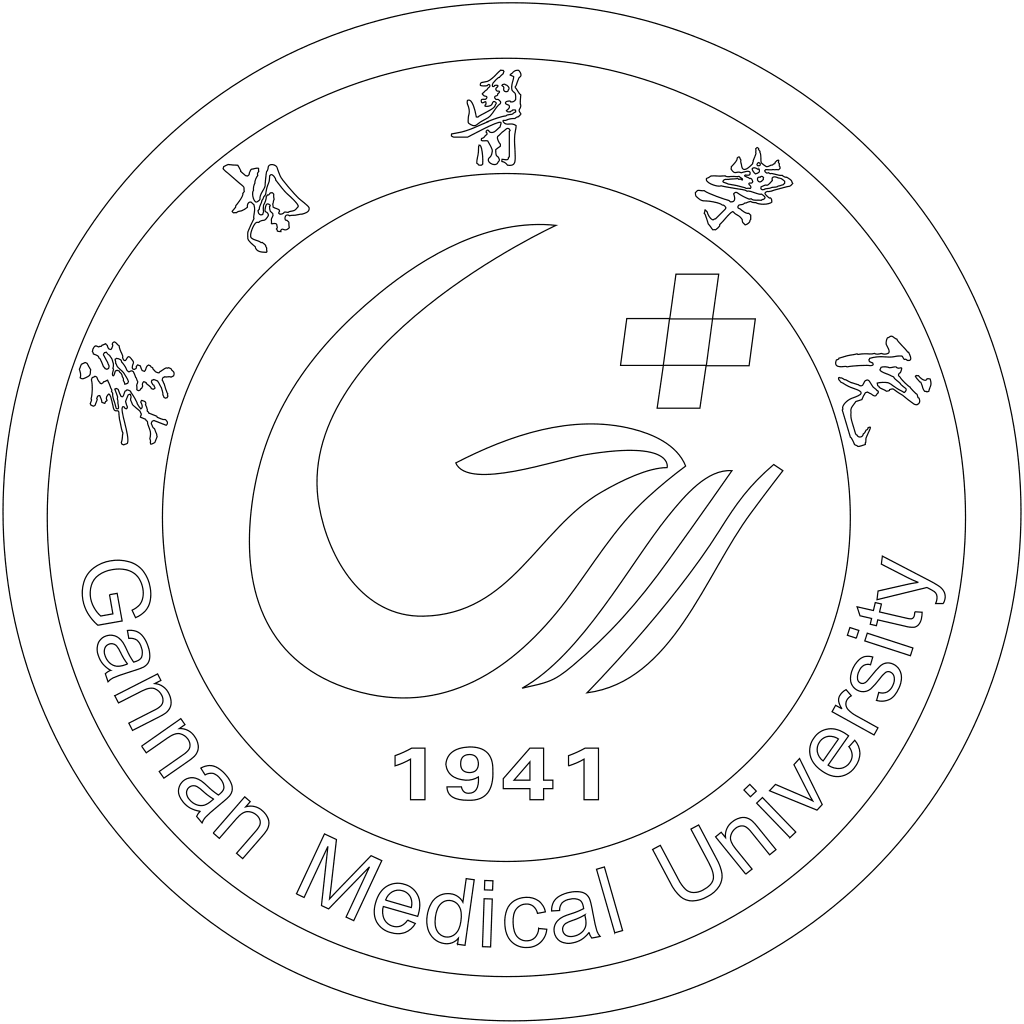 赣南医学院校徽轮廓图