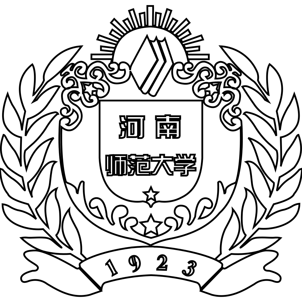 河南师范大学校徽轮廓图