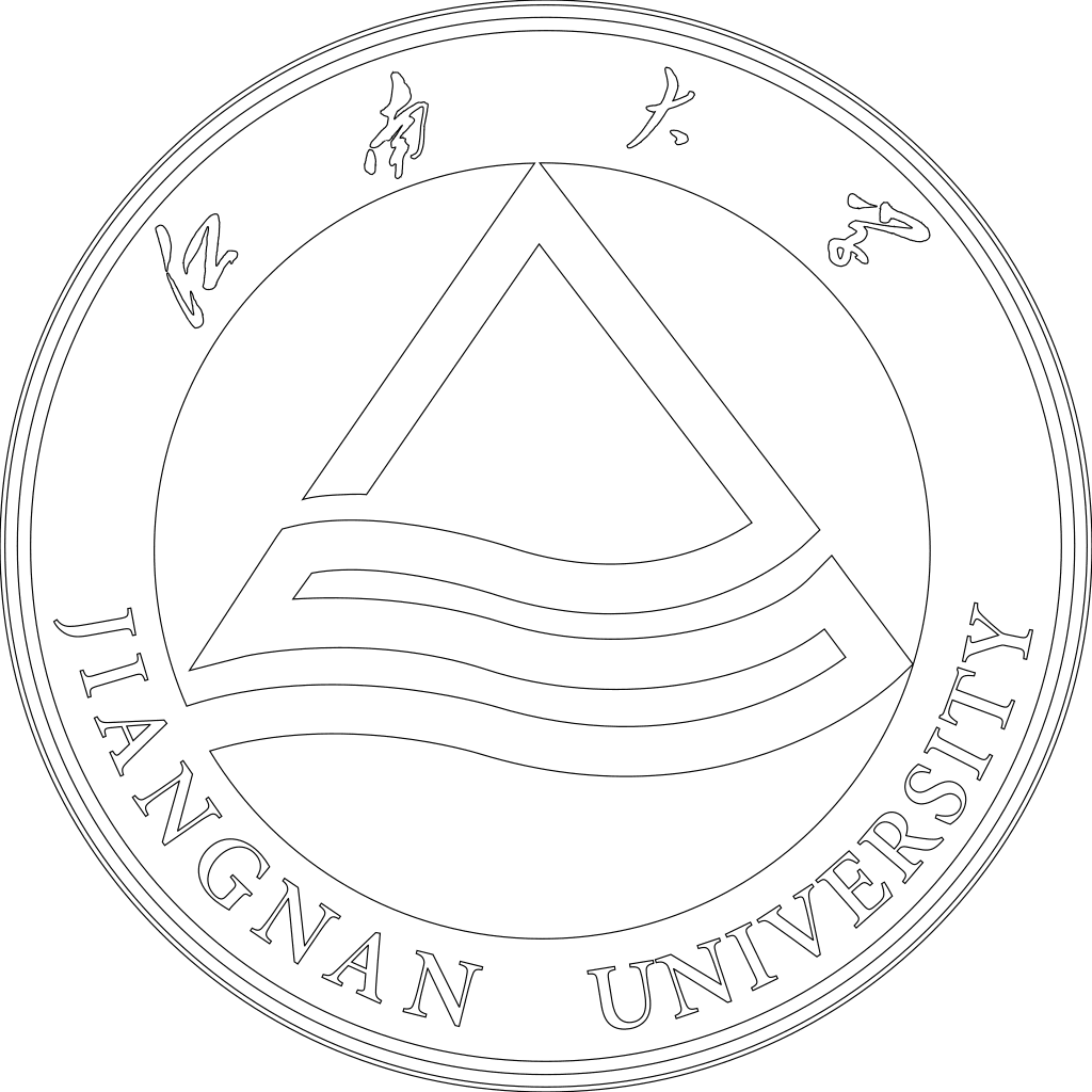 江南大学校徽轮廓图