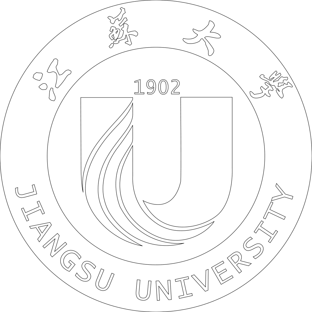 江苏大学校徽轮廓图