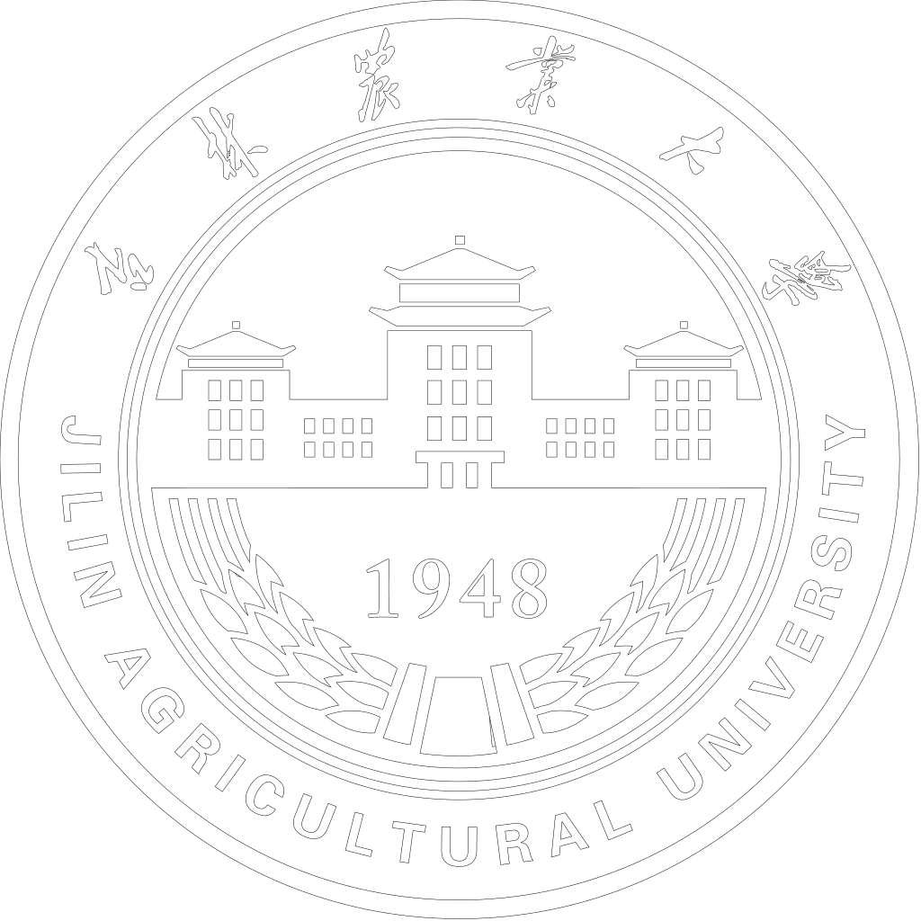 吉林农业大学校徽轮廓图