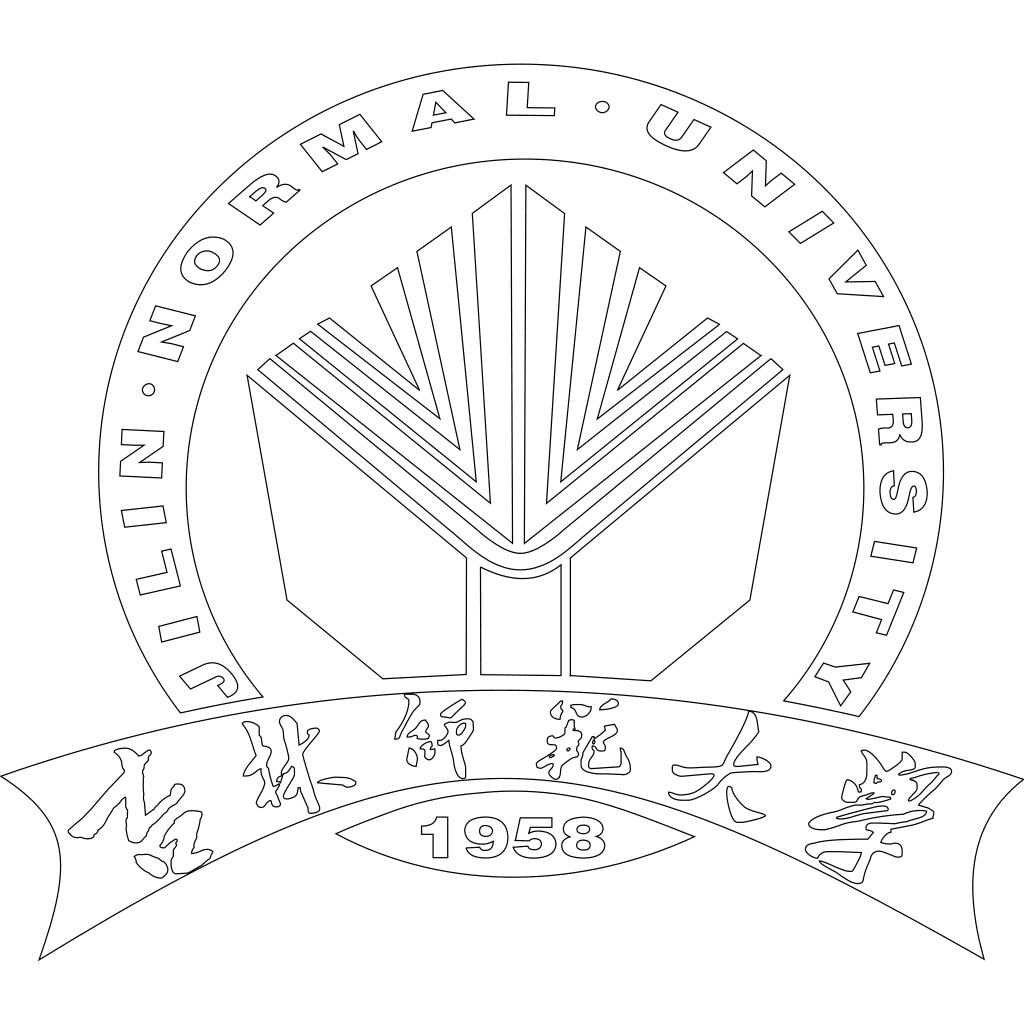 吉林师范大学校徽轮廓图