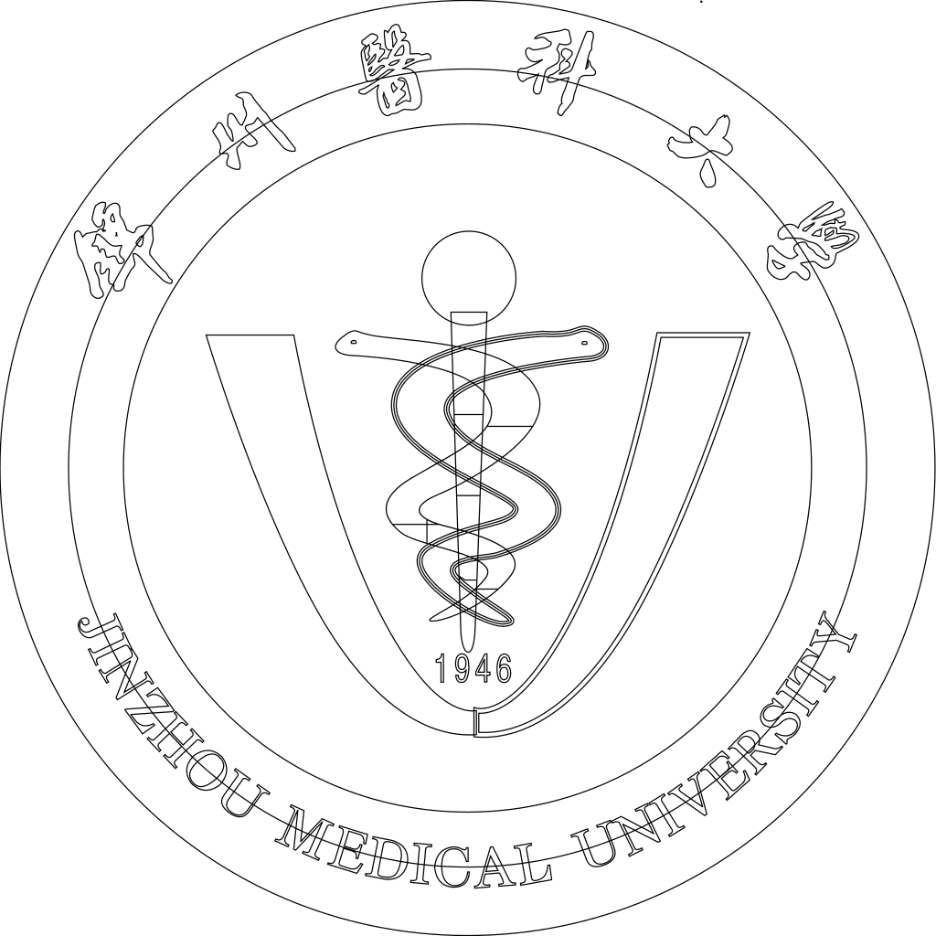 锦州医科大学校徽轮廓图