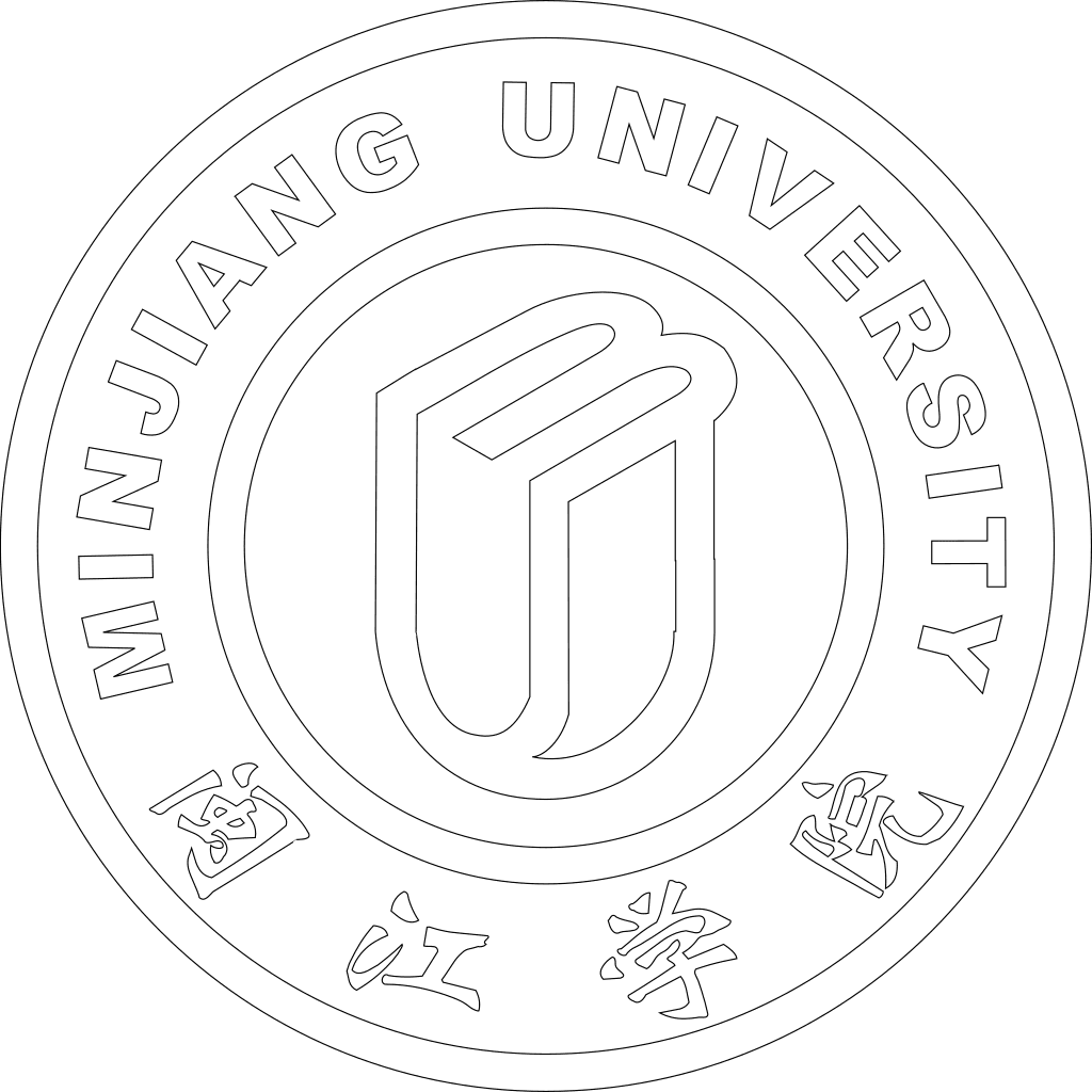 闽江学院校徽轮廓图