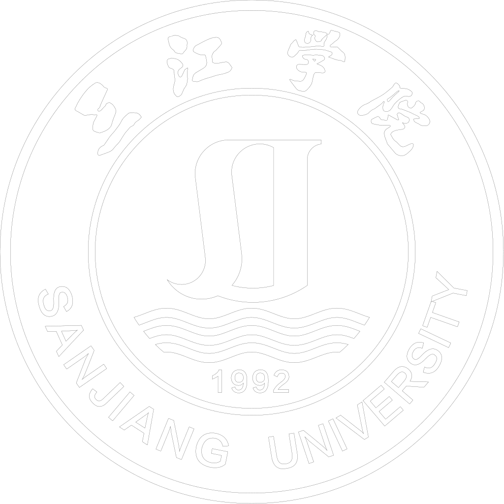 三江学院校徽轮廓图