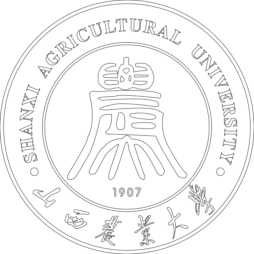 山西农业大学校徽轮廓图