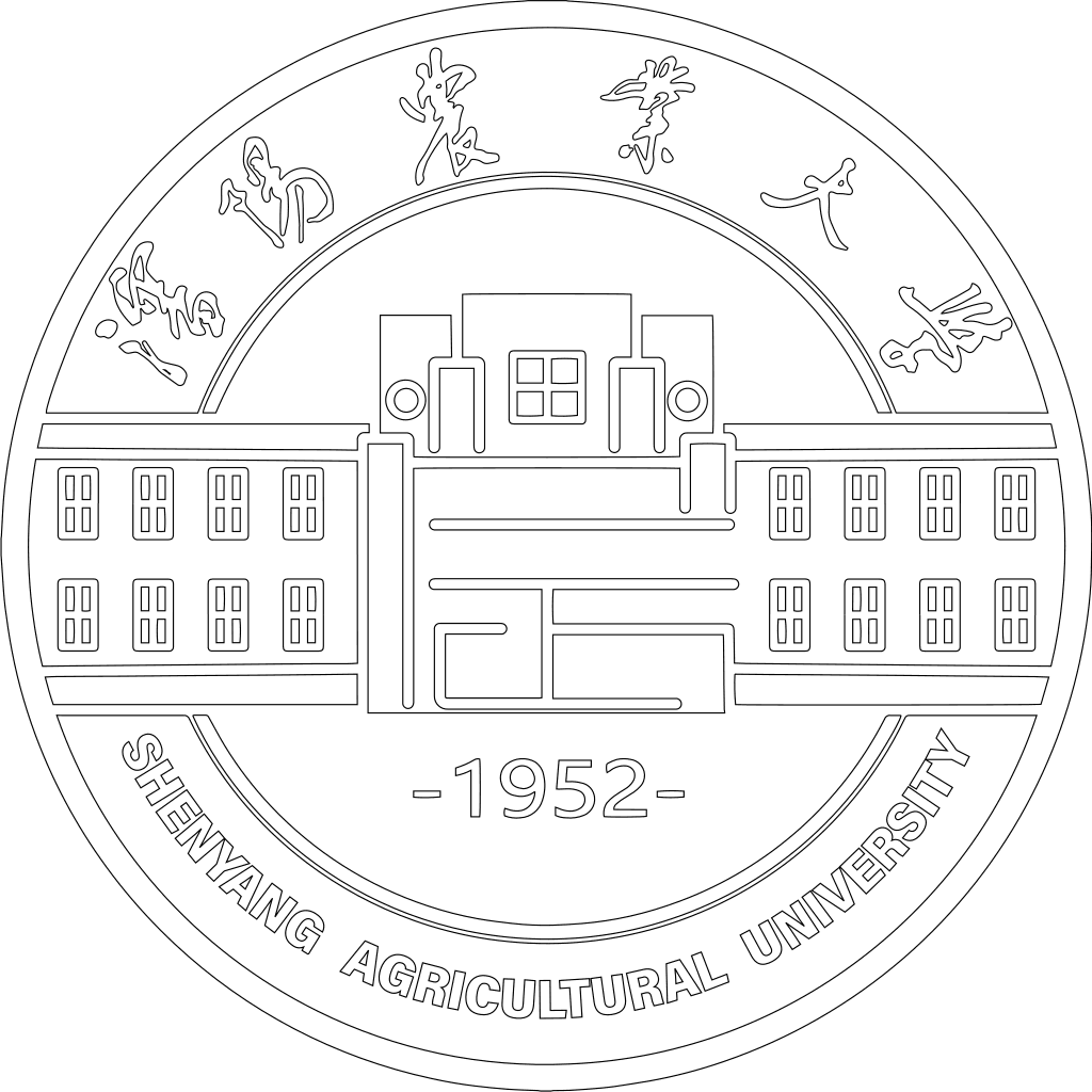 沈阳农业大学校徽轮廓图