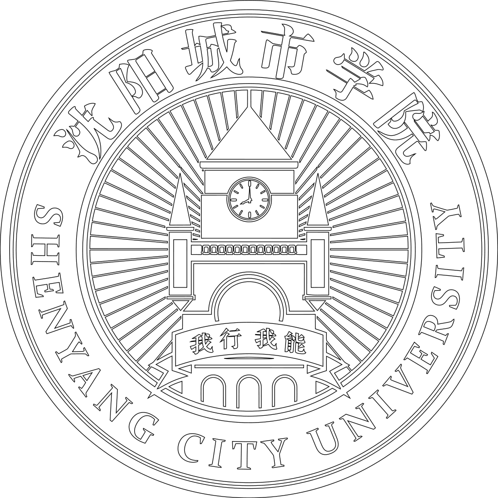 沈阳城市学院校徽轮廓图