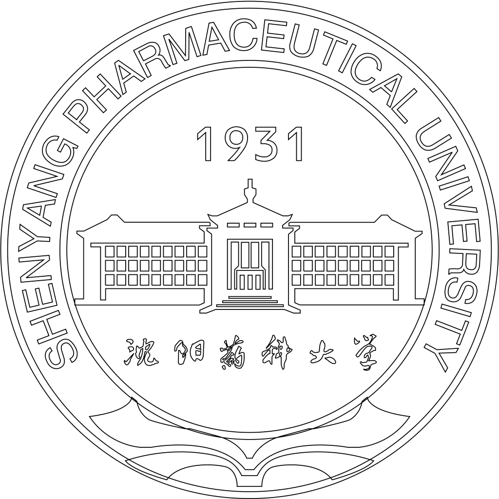 沈阳药科大学校徽轮廓图