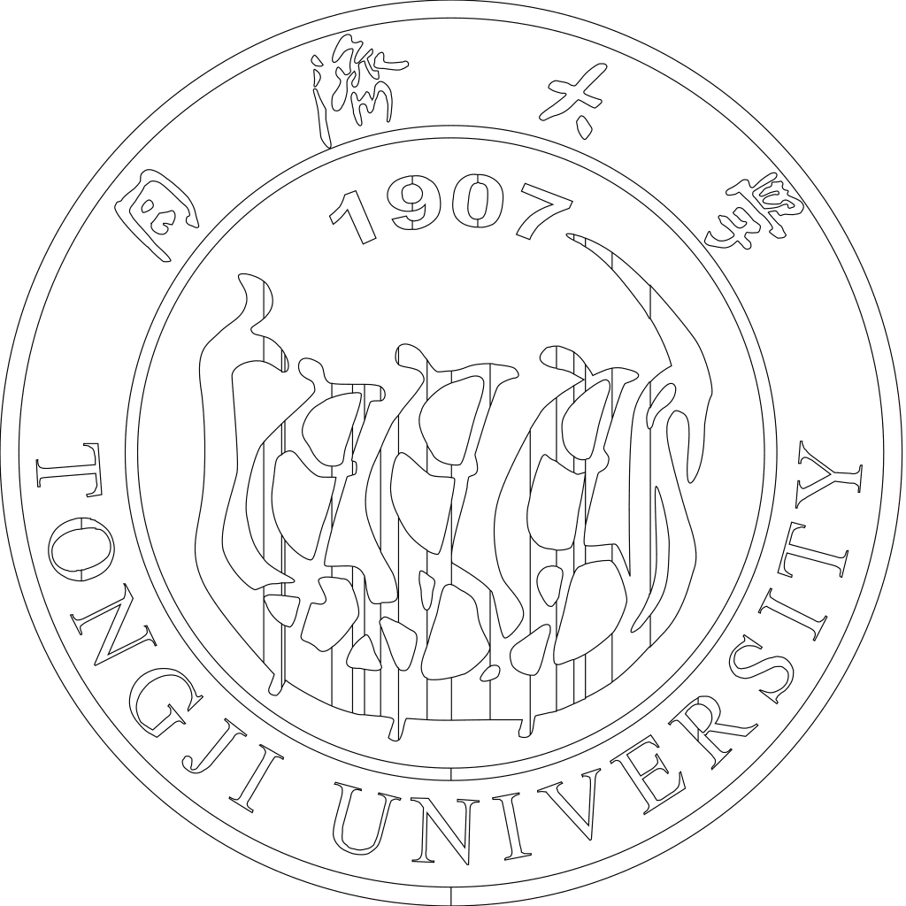 同济大学校徽轮廓图