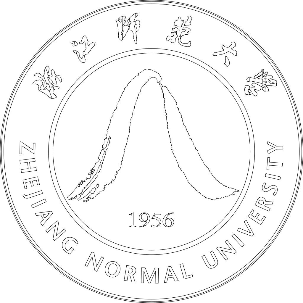 浙江师范大学校徽轮廓图